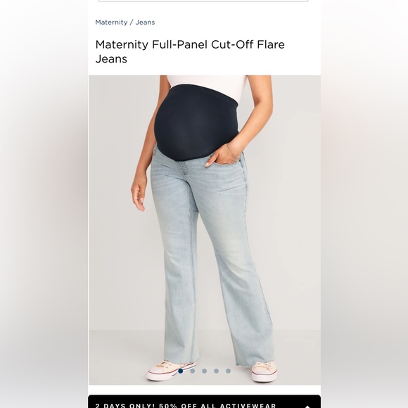 2 pairs of Old Navy Maternity Jeans - Picture 2 of 6